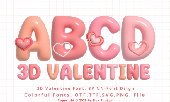 3d Valentine Font: Fonts Free Download 3d Valentine Font - Featured Image