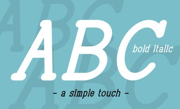 ABC Bold Italic Font: Fonts Free Download ABC Bold Italic Font - Featured Image