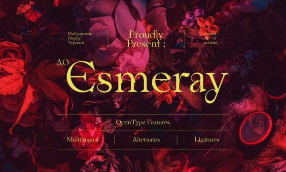 AO Esmeray Font - Featured Image