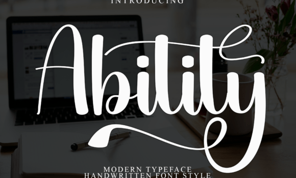 Ability Font: Fonts Free Download Ability Font - Featured Image