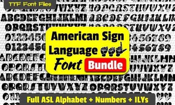 Able Lingo ASL Font: Fonts Free Download Able Lingo ASL Font - Featured Image