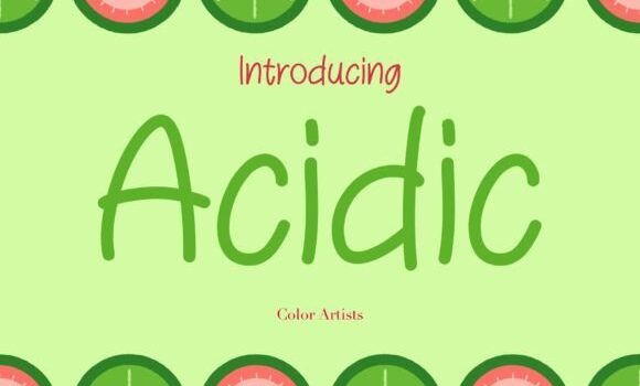 Acidic Font: Fonts Free Download Acidic Font - Featured Image