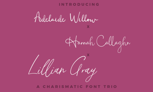 Adelaide Hannah Lillian Trio Font: Fonts Free Download Adelaide Hannah Lillian Trio Font - Featured Image
