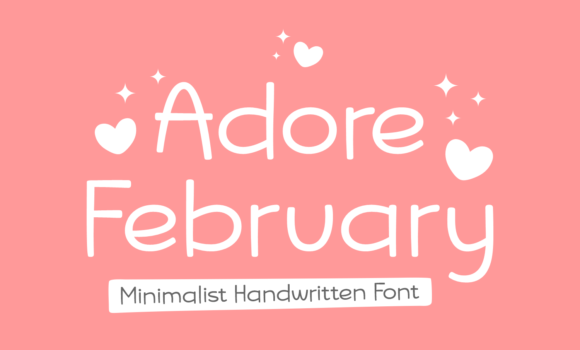 Adore February Font: Fonts Free Download Adore February Font - Featured Image