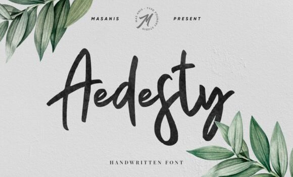 Aedesty Font: Fonts Free Download Aedesty Font - Featured Image