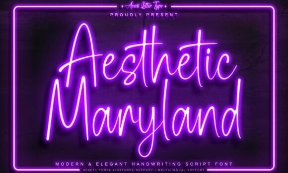 Aesthetic Maryland Font: Fonts Free Download Aesthetic Maryland Font - Featured Image