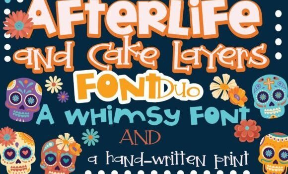 Afterlife and Cake Layers Duo Font: Fonts Free Download Afterlife and Cake Layers Duo Font - Featured Image