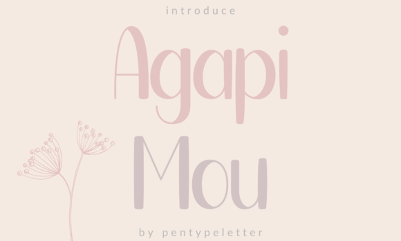 Agapi Mou Font: Fonts Free Download Agapi Mou Font - Featured Image