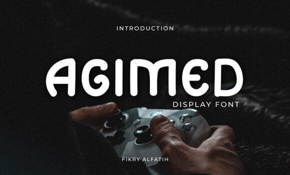 Agimed Font - Featured Image