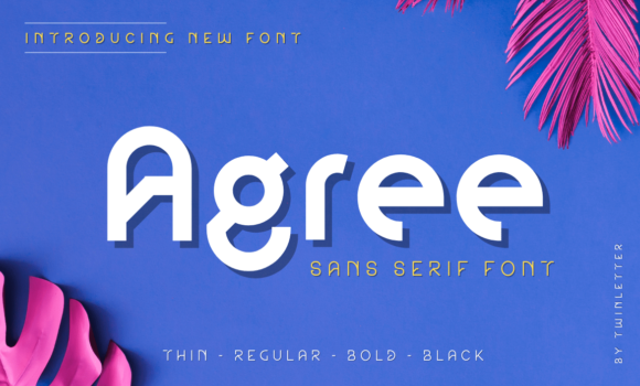 Agree Font: Fonts Free Download Agree Font - Featured Image