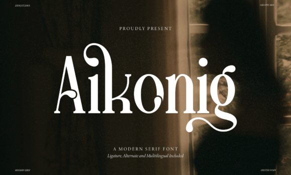 Aikonig Font: Fonts Free Download Aikonig Font - Featured Image