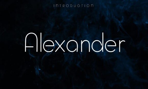 Alexander Font: Fonts Free Download Alexander Font - Featured Image