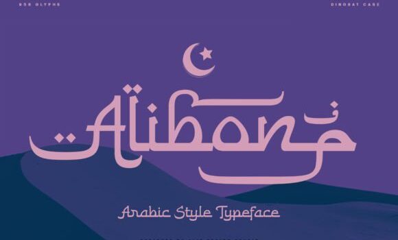 Alibon Arabic Font - Featured Image