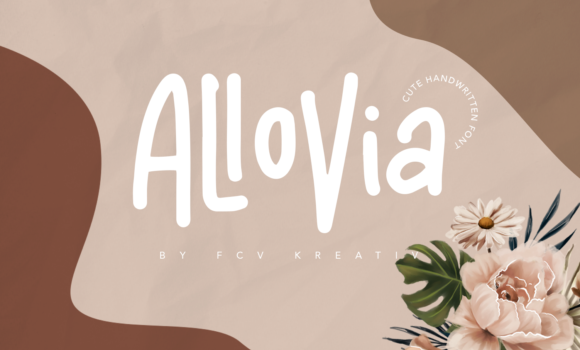 Allovia Font - Featured Image