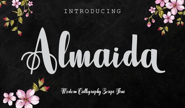 Almaida Font: Fonts Free Download Almaida Font - Featured Image