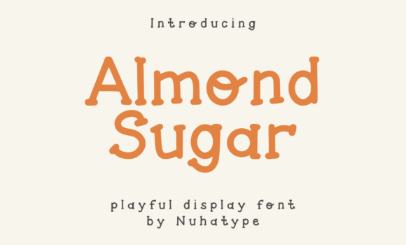 Almond Sugar Font: Fonts Free Download Almond Sugar Font - Featured Image