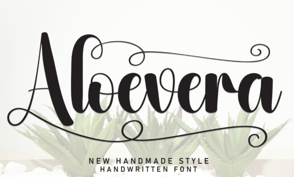 Aloevera Font: Fonts Free Download Aloevera Font - Featured Image