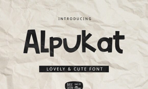 Alpukat Font: Fonts Free Download Alpukat Font - Featured Image
