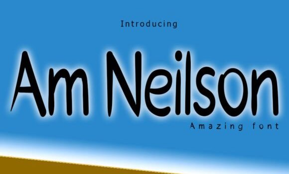 Am Neilson Font: Fonts Free Download Am Neilson Font - Featured Image