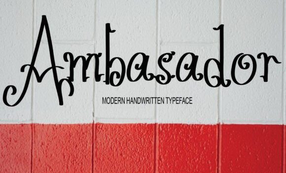 Ambasador Font: Fonts Free Download Ambasador Font - Featured Image
