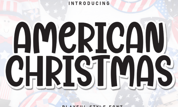 American Christmas Font - Featured Image