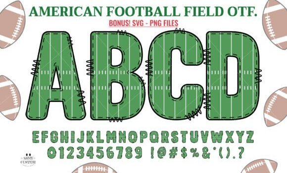 American Football Field Font: Fonts Free Download American Football Field Font - Featured Image