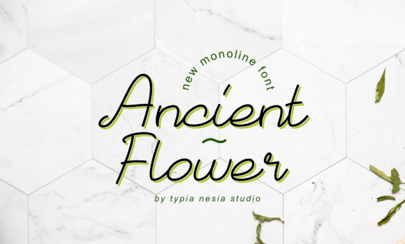 Ancient Flower Font: Fonts Free Download Ancient Flower Font - Featured Image