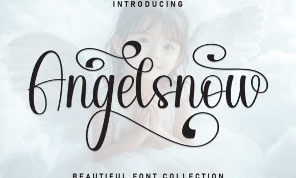 Angelsnow Font: Fonts Free Download Angelsnow Font - Featured Image