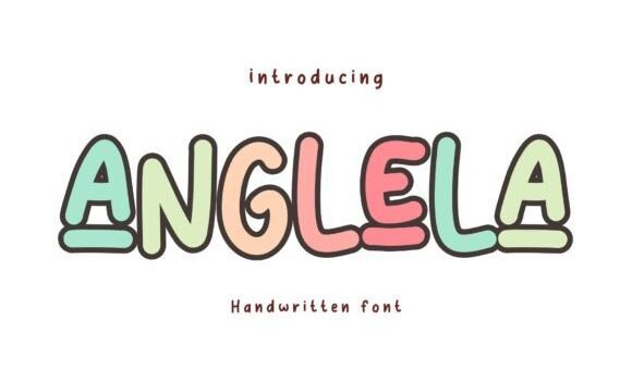 Anglela Font: Fonts Free Download Anglela Font - Featured Image
