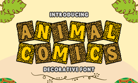 Animalcomics Regular Font - Featured Image