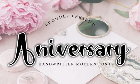 Aniversary Font: Fonts Free Download Aniversary Font - Featured Image