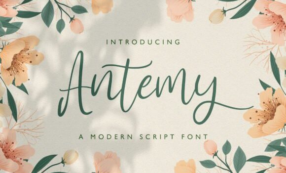 Antemy Font - Featured Image