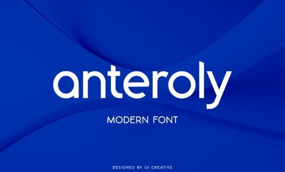 Anteroly Font: Fonts Free Download Anteroly Font - Featured Image