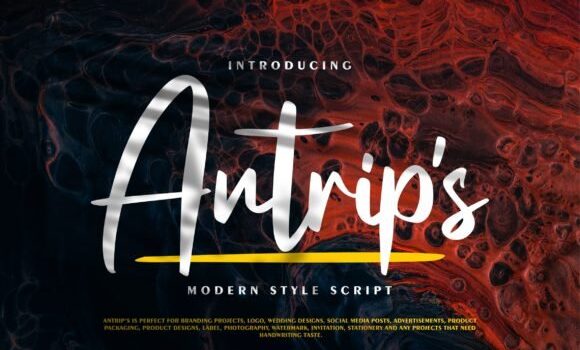 Antrip’s Font: Fonts Free Download Antrip's Font - Featured Image