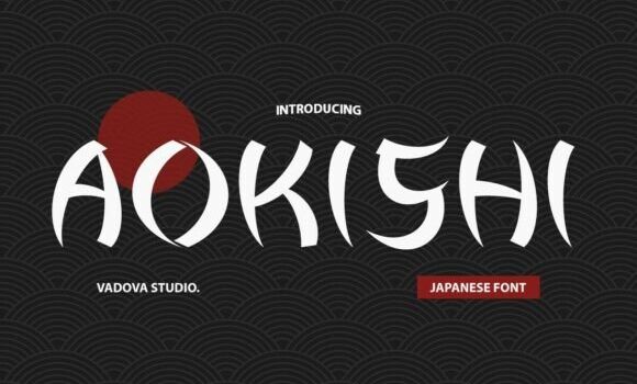 Aokishi Font: Fonts Free Download Aokishi Font - Featured Image