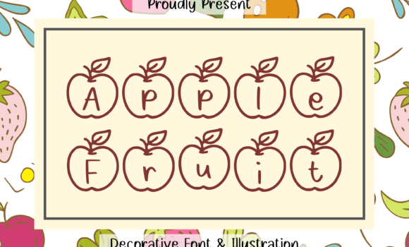 Apple Fruit Font: Fonts Free Download Apple Fruit Font - Featured Image