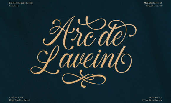 Arc De Laveint Font: Fonts Free Download Arc De Laveint Font - Featured Image