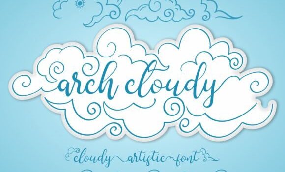 Arch Cloudy Font: Fonts Free Download Arch Cloudy Font - Featured Image