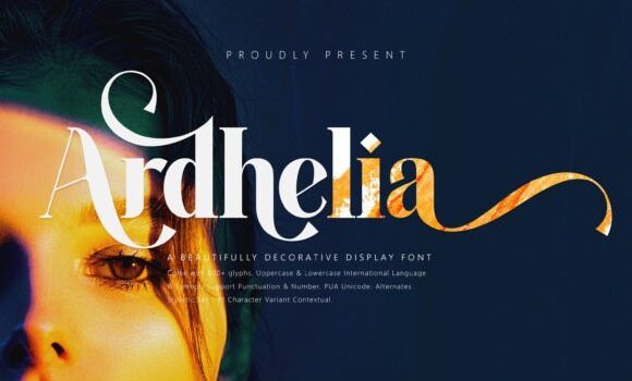 Ardhelia Font: Fonts Free Download Ardhelia Font - Featured Image