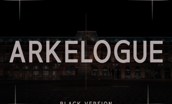 Arkelogue Black Font - Featured Image