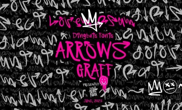 Arrows Graff Font: Fonts Free Download Arrows Graff Font - Featured Image