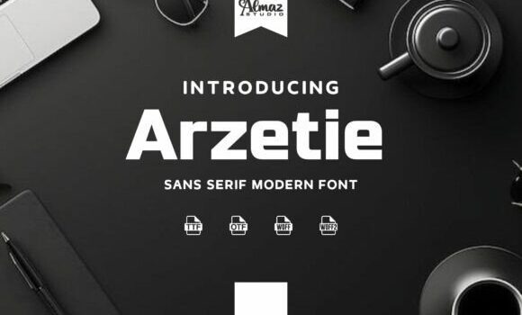 Arzetie Font - Featured Image