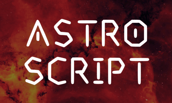 Astro Script Font: Fonts Free Download Astro Script Font - Featured Image