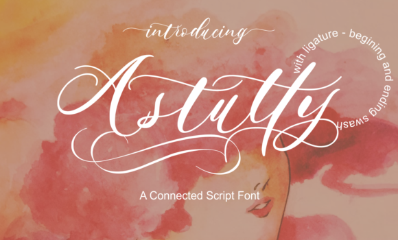 Astutty Font: Fonts Free Download Astutty Font - Featured Image