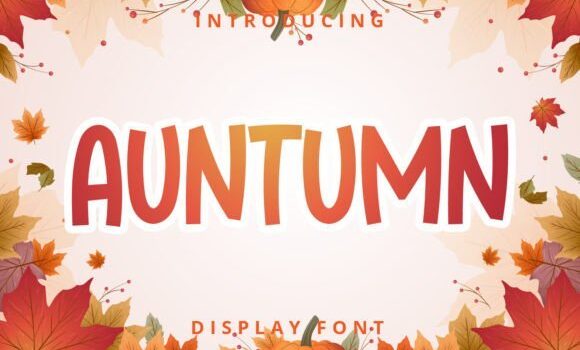 Auntumn Font: Fonts Free Download Auntumn Font - Featured Image