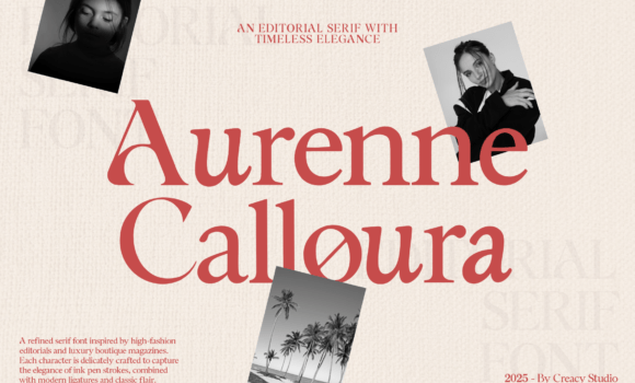 Aurenne Calloura Font - Featured Image