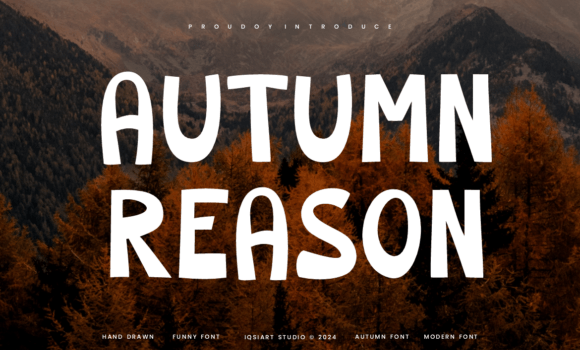 Autumn Reason Font: Fonts Free Download Autumn Reason Font - Featured Image