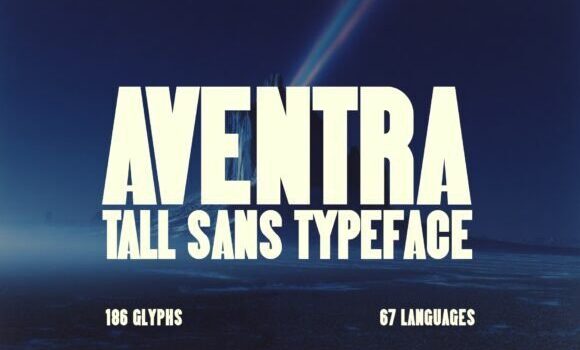 Aventra Font - Featured Image