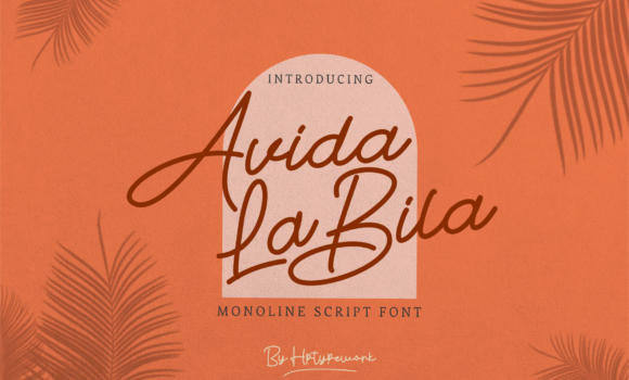 Avida La Bila Font: Fonts Free Download Avida La Bila Font - Featured Image