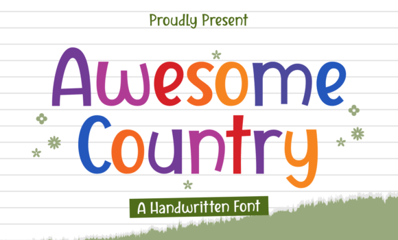 Awesome Country Font: Fonts Free Download Awesome Country Font - Featured Image